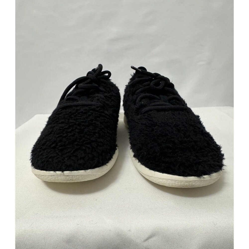 Allbirds Women’s Wool Runner Fluff Sneakers Black White Size 8 - Picture 4 of 7
